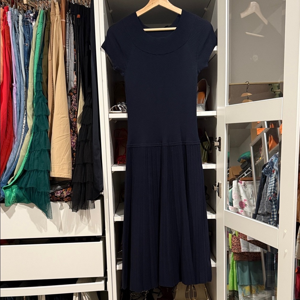 Ralph Lauren Midnight Blue Midi Dress